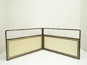 利休梅・網代風炉先屏風（箱付）